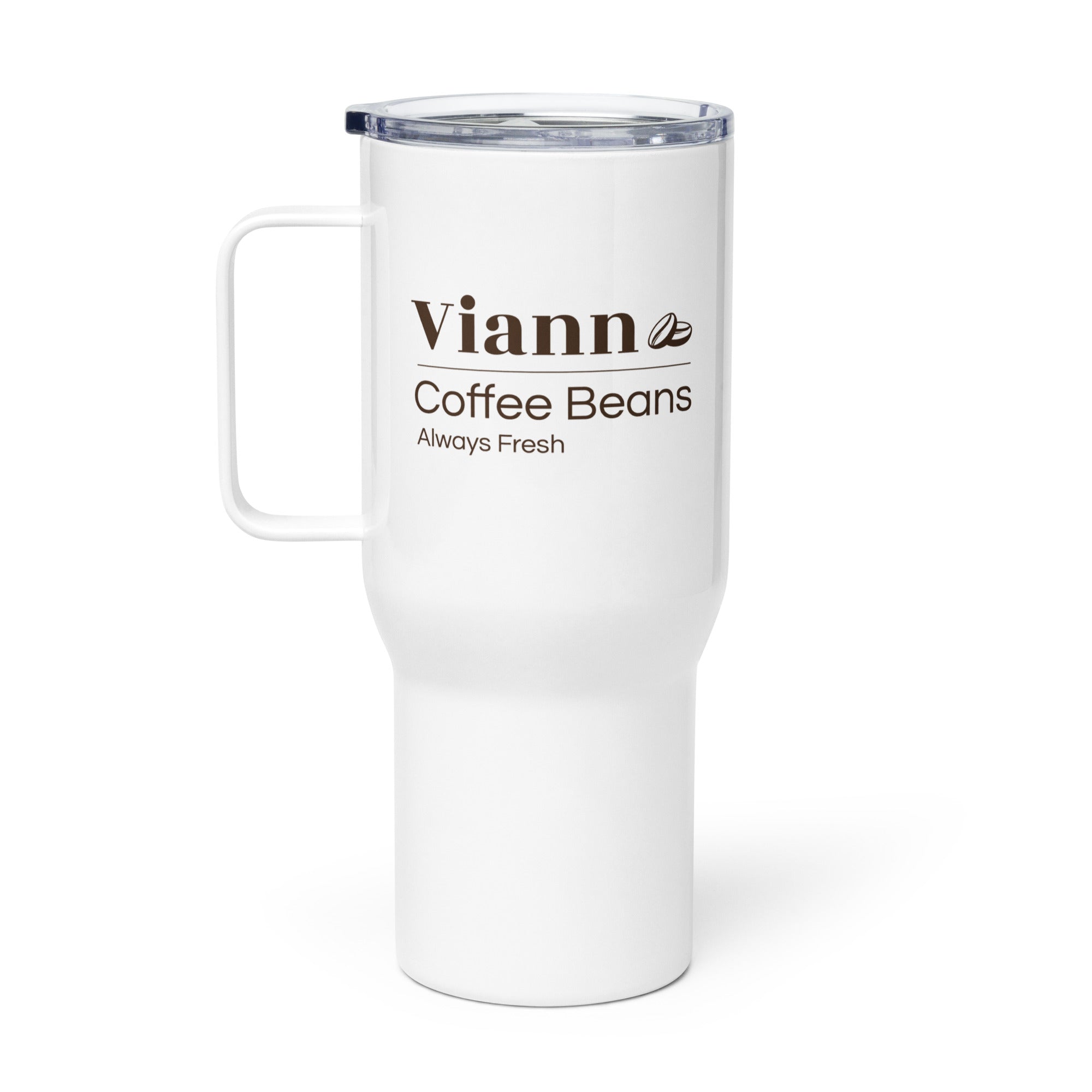 Travel mug with a handle – Viann Coffee Beans
